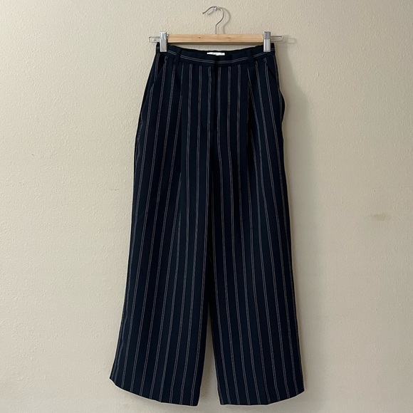 Aritzia Wilfred Striped Pants - Picture 1 of 6